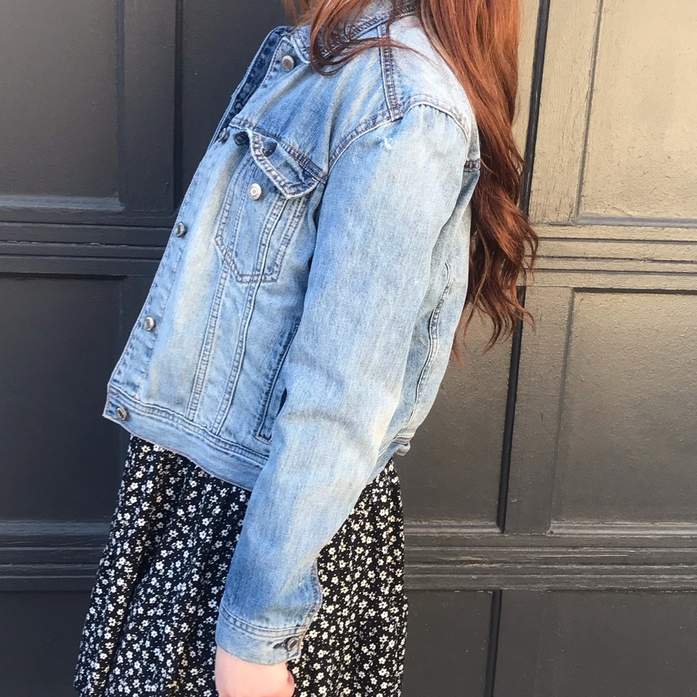 cute jean jacket